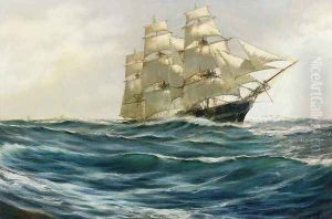 Harbor View by Edmond Marie Petitjean