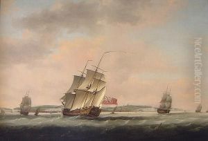 The Straits Of Dover by Thomas Luny