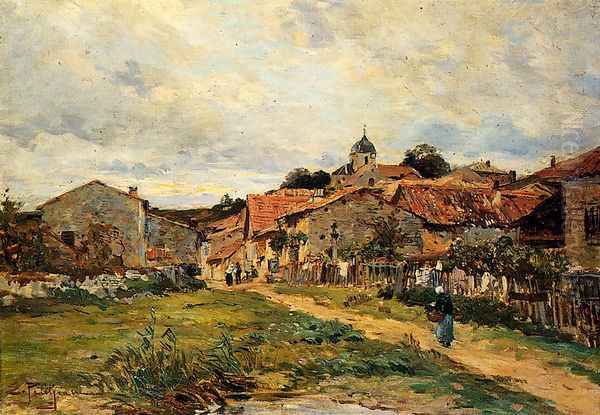 The Village Road - view 1