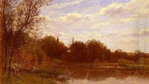La Famille Du Pecheur (The Family of the Fisherman) by Edmond Marie Petitjean