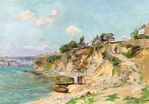 The bay at Audierne - view 1