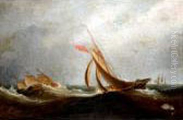 English Shipping In A Stiff Breeze - view 1