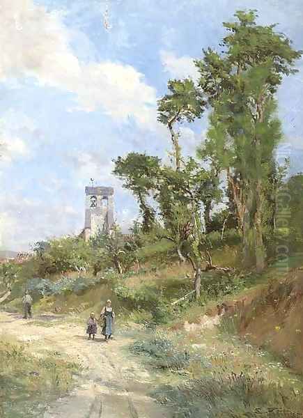 Paysage en ete - view 1