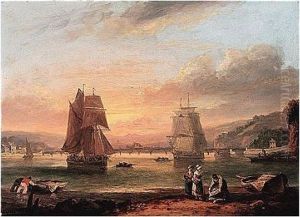 Coastal Scene by Thomas Luny
