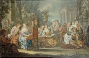 Fete Champetre 2 by Johann Georg Platzer