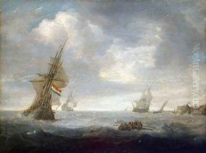 Seascape by Jan Porcellis