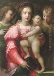 The Madonna and Child by Domenico Puligo