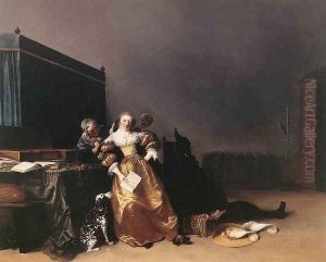Vanity c. 1633 by Hendrick Gerritsz Pot