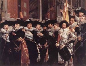 Officers of the Civic Guard of St Adrian 1630 by Hendrick Gerritsz Pot