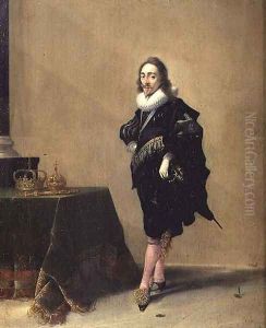 Portrait of Charles I 1600-49 1632 by Hendrick Gerritsz Pot