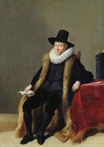 Portrait of a Man by Hendrick Gerritsz Pot