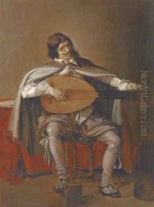 The Lute Player by Hendrick Gerritsz Pot