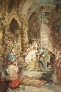 Baptism (El Bautizo) by Vicente Garcia de Paredes