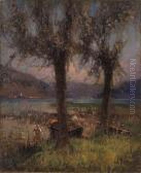 Paesaggio Con Lago - view 1