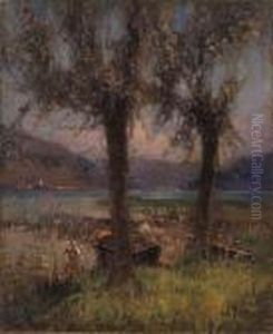 Paesaggio Con Lago by Alessandro Lupo