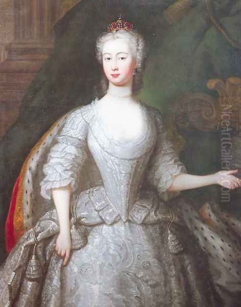 Augusta, Princess of Wales 1736 - view 1