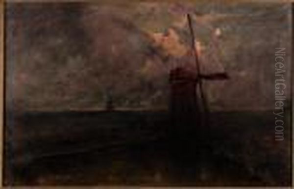 "paesaggio Con Mulino A Vento" 1910 - view 1