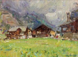 Baita In Montagna by Alessandro Lupo