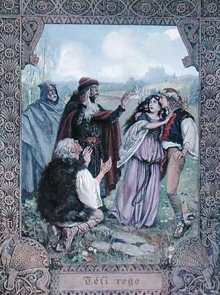 Illustration from The Winters Tale by William Shakespeare 1564-1616 c.1900 - view 1