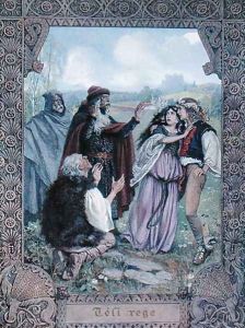 Illustration from The Winters Tale by William Shakespeare 1564-1616 c.1900 Illustration from The Winters Tale by William Shakespeare 1564-1616 c.1900