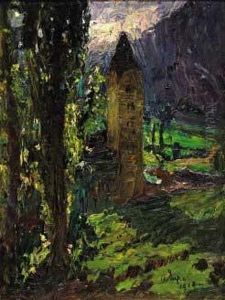 "val Di Fassa" 1919 by Alessandro Lupo