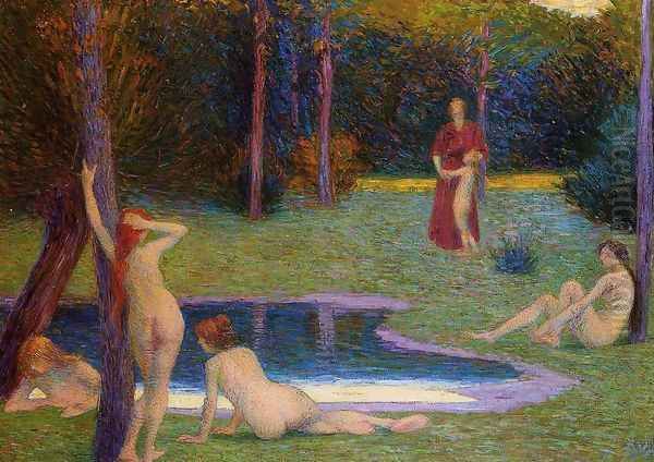 Bathers in the Evening - view 1