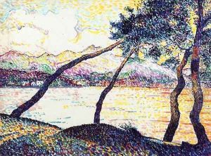 Umbrella Pines, Sainte-Maxime by Hippolyte Petitjean