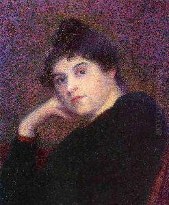 Portrait of a Woman by Hippolyte Petitjean