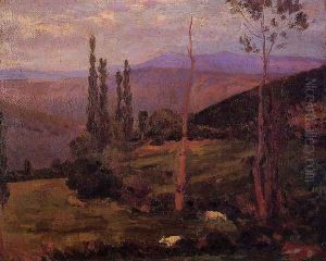 Landscape by Hippolyte Petitjean