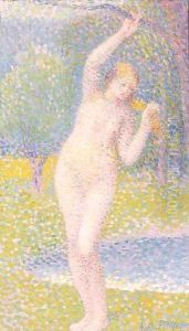 Femme nue debout by Hippolyte Petitjean