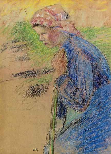 Young Peasant Girl (study) - view 1