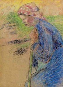 Young Peasant Girl (study)