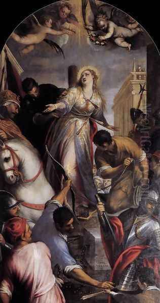 Martyrdom of St Christina - view 1