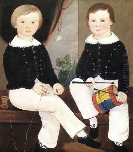 Isaac Josiah and William Mulford Hand by William Matthew Prior