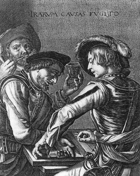 Backgammon Players - view 1
