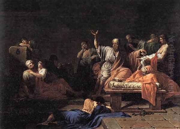 The Death of Socrates 1787 - view 1