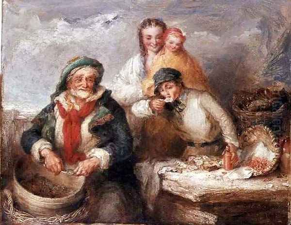 Sketch for Oysters, Young Sir - view 1