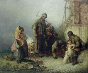 Pitmen at Play, 1836