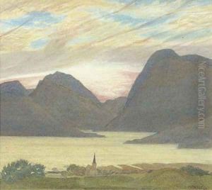 A Norwegian fjord by Henry A. (Harry) Payne