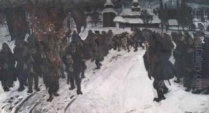 Hucul Funeral by Fryderyk Pautsch