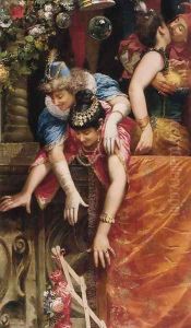 The Masked Ball by Francesco Paolo Parisi