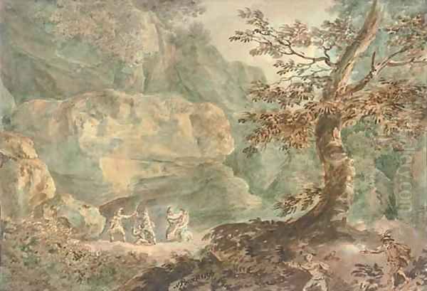A hillside massacre - view 1