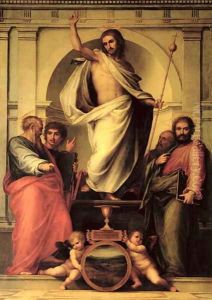 Resurrection of Christ by Fra Bartolommeo della Porta