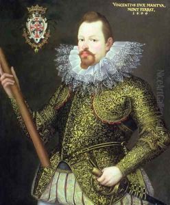 Vicenzo Gonzaga, Duke of Mantua, 1600 by Frans, the Elder Pourbus