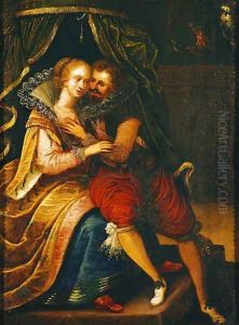 The Five Senses Touch by Frans, the Elder Pourbus