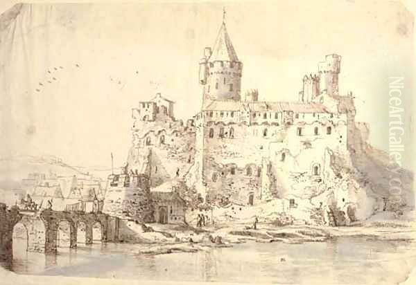 Athlone Castle, County Westmeath, Ireland by Jan Peeters
