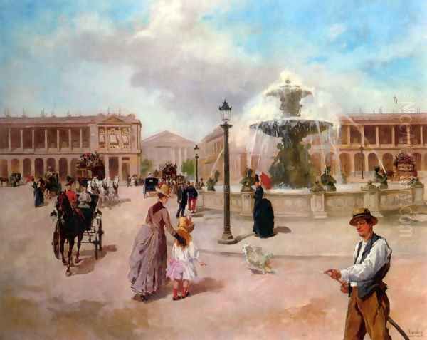 La Place de la Concorde - view 1