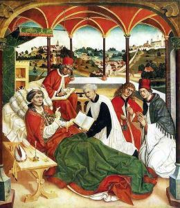 The Death of St Corbinian 1484-85