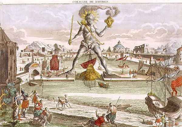 The Colossus of Rhodes, second Wonder of the World - view 1