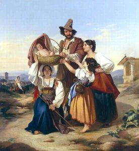 Italian Herdsman 1835 by Leopold Pollak